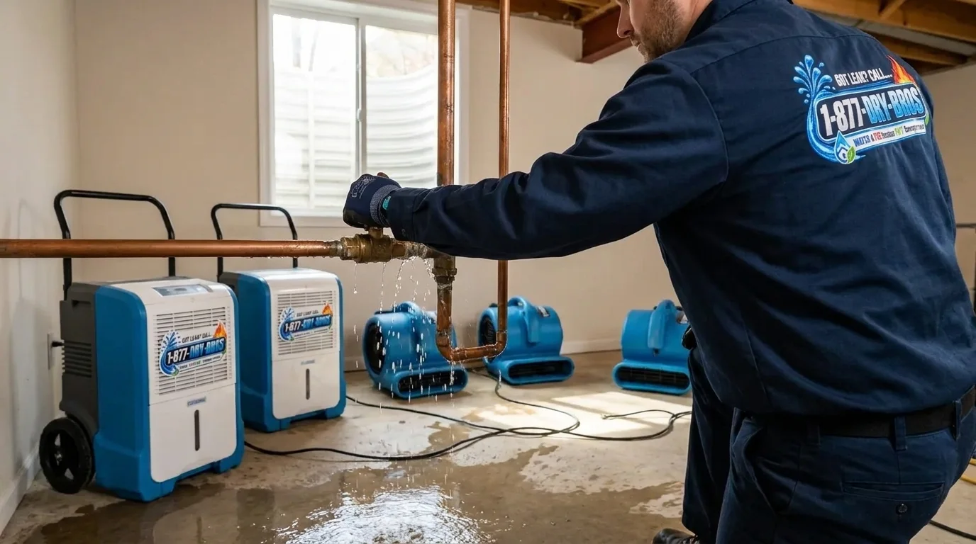 24/7 Emergency Burst Pipe Cleanup and Repair in Chicago