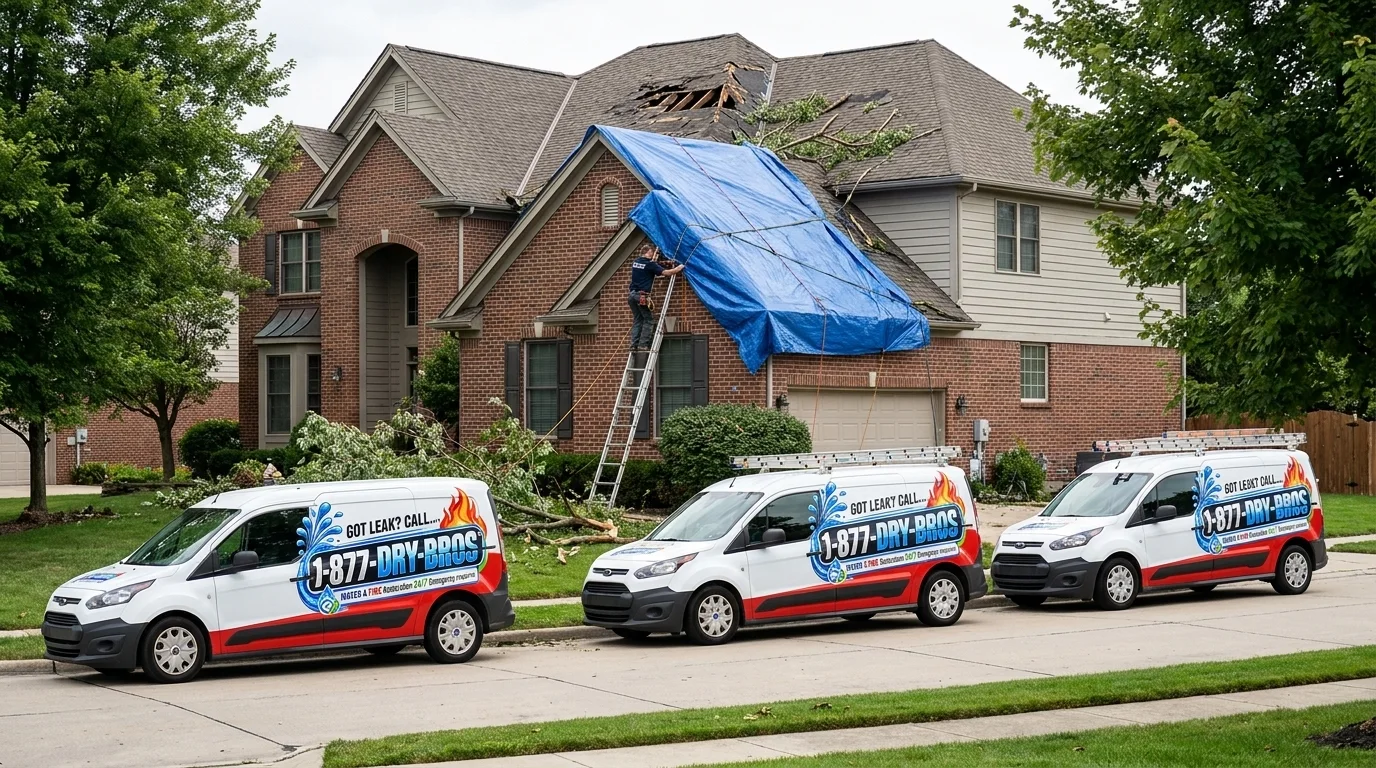24/7 Emergency Storm Damage Restoration in Chicago